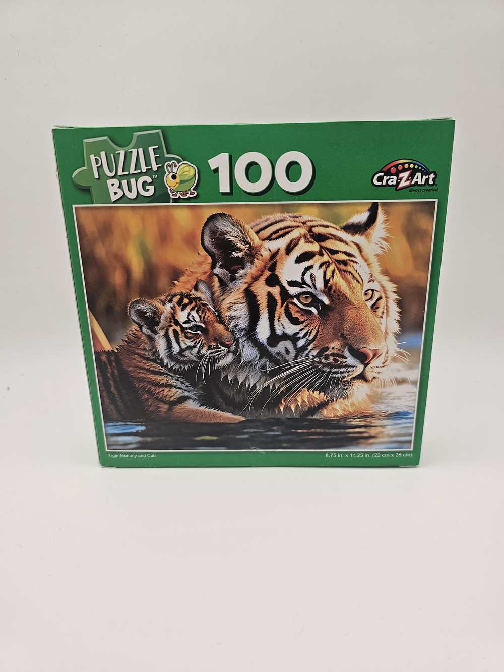 Cra Z Art Puzzle Bug Tiger Mommy And Cub Puzzle